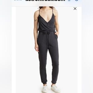 Charcoal Jogger Pantsuit jumper romper jumpsuit go couture nordstrom